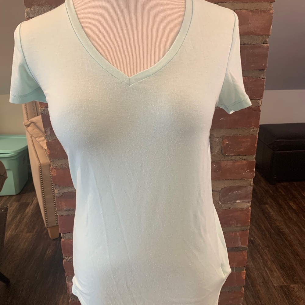 Mint green short sleeve